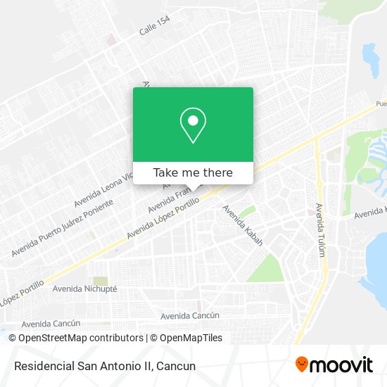 Residencial San Antonio II map