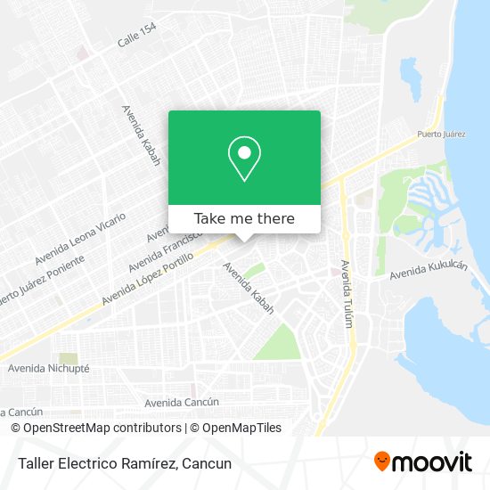 Taller Electrico Ramírez map
