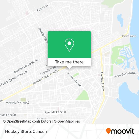 Hockey Store map