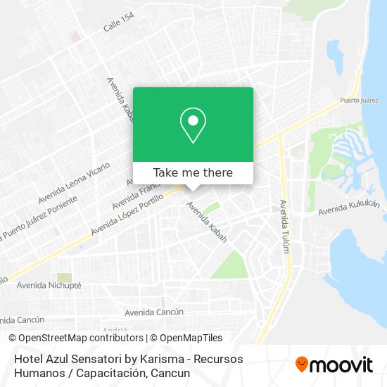 Hotel Azul Sensatori by Karisma - Recursos Humanos / Capacitación map