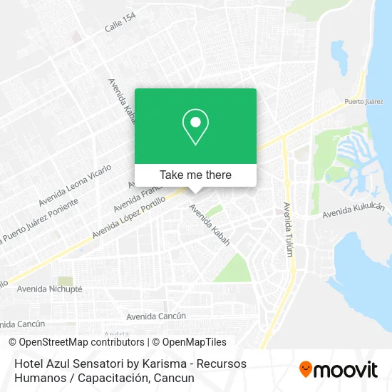 Hotel Azul Sensatori by Karisma - Recursos Humanos / Capacitación map