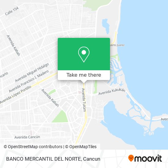 Mapa de BANCO MERCANTIL DEL NORTE