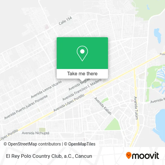 El Rey Polo Country Club, a.C. map