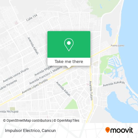 Mapa de Impulsor Electrico