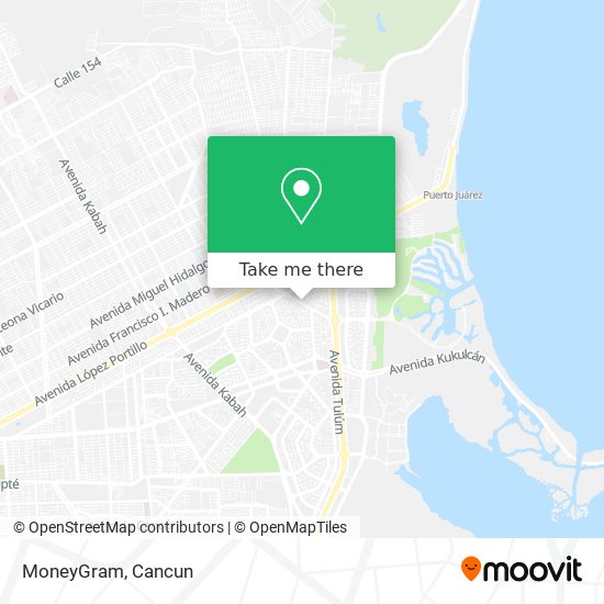 MoneyGram map