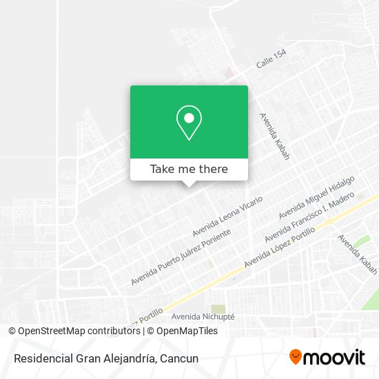 Residencial Gran Alejandría map