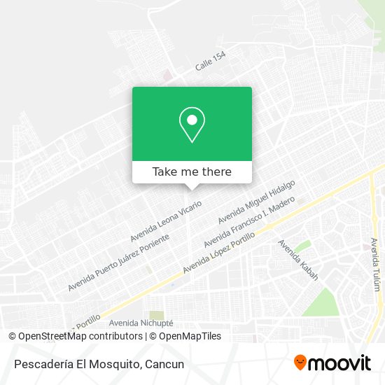 Pescadería El Mosquito map