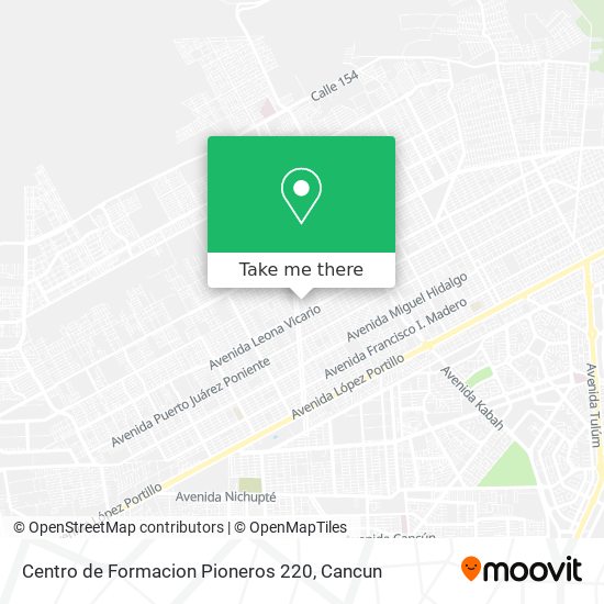 Centro de Formacion Pioneros 220 map