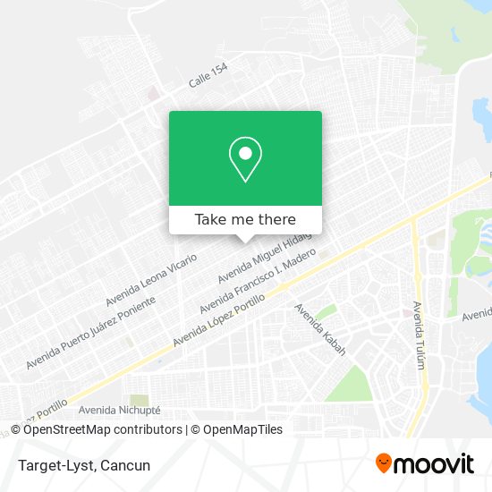 Target-Lyst map