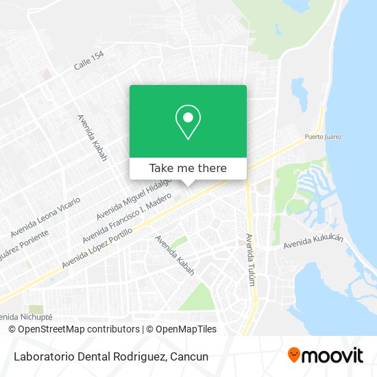 Laboratorio Dental Rodriguez map