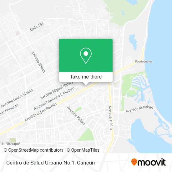 Centro de Salud Urbano No 1 map