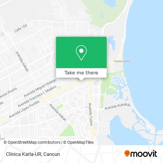 Mapa de Clínica Karla-UR