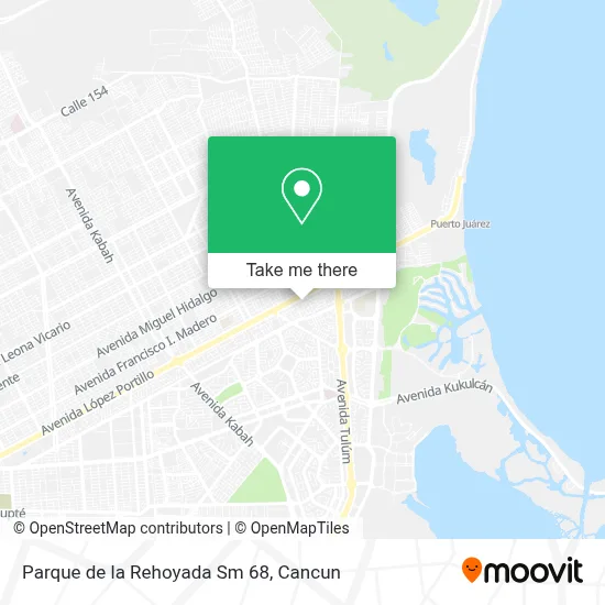 Parque de la Rehoyada Sm 68 map