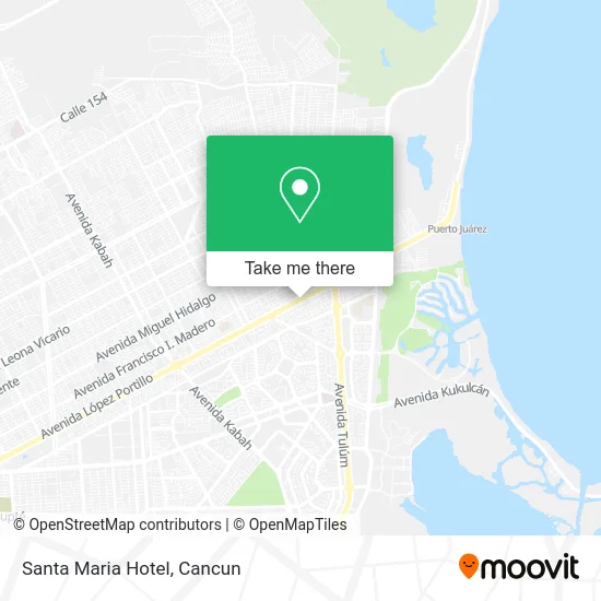 Hotel Santa Maria map