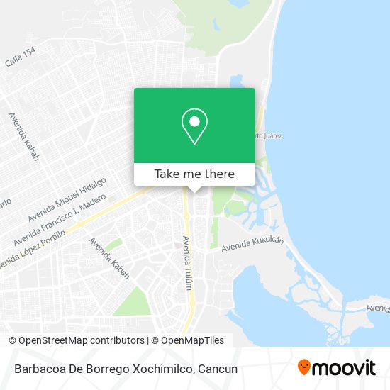 Barbacoa De Borrego Xochimilco map