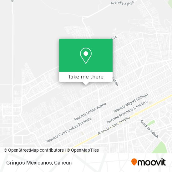 Mapa de Gringos Mexicanos