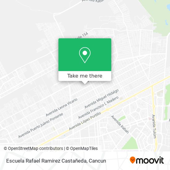 Escuela Rafael Ramírez Castañeda map