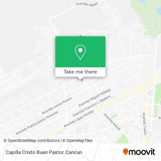 Capilla Cristo Buen Pastor map