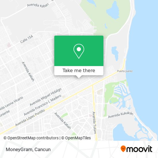 MoneyGram map