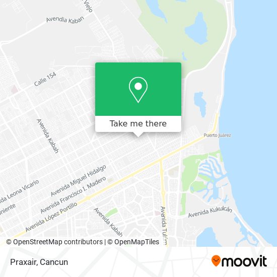 Mapa de Praxair