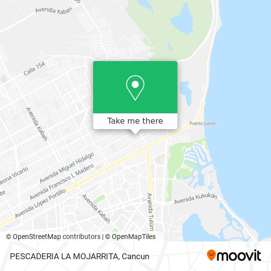 PESCADERIA LA MOJARRITA map