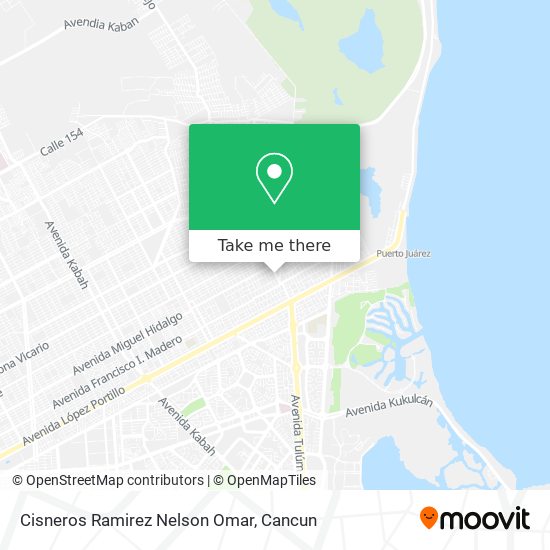 Cisneros Ramirez Nelson Omar map