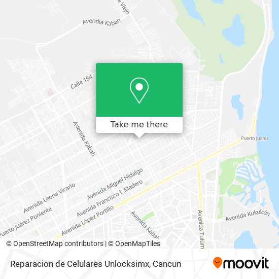 Reparacion de Celulares Unlocksimx map