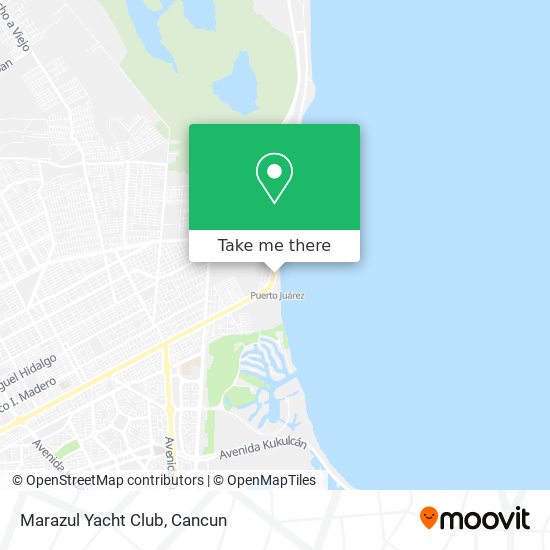 Mapa de Marazul Yacht Club