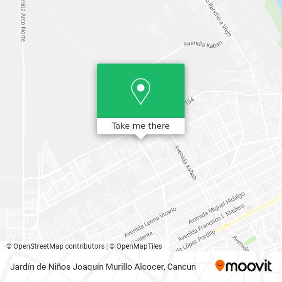 Jardín de Niños Joaquín Murillo Alcocer map