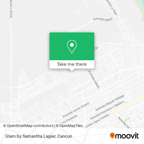 Glam by Samantha Lagier map
