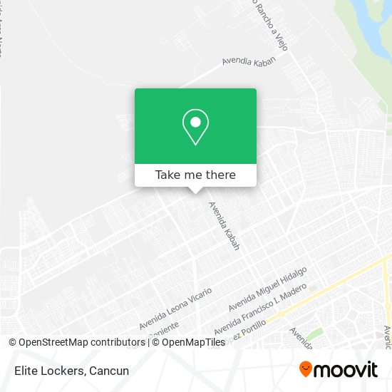 Mapa de Elite Lockers
