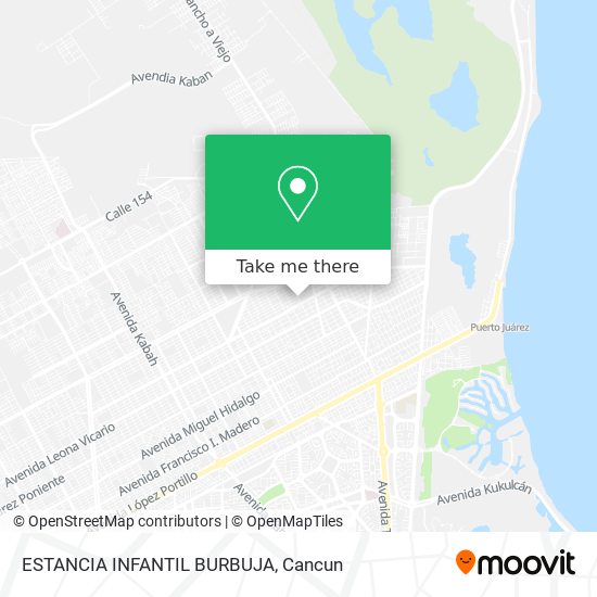 Mapa de ESTANCIA INFANTIL BURBUJA