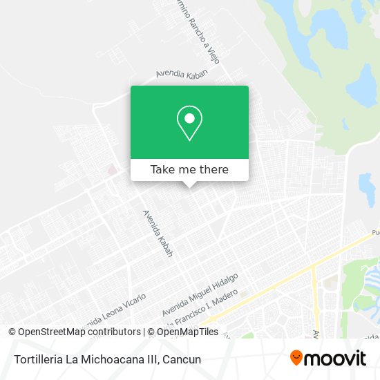 Tortilleria La Michoacana III map