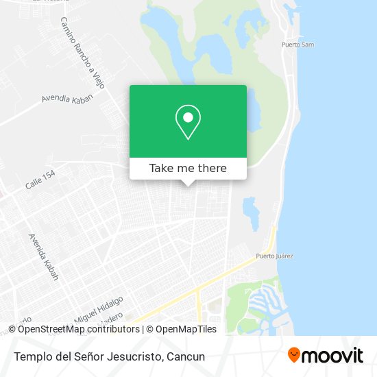 Templo del Señor Jesucristo map