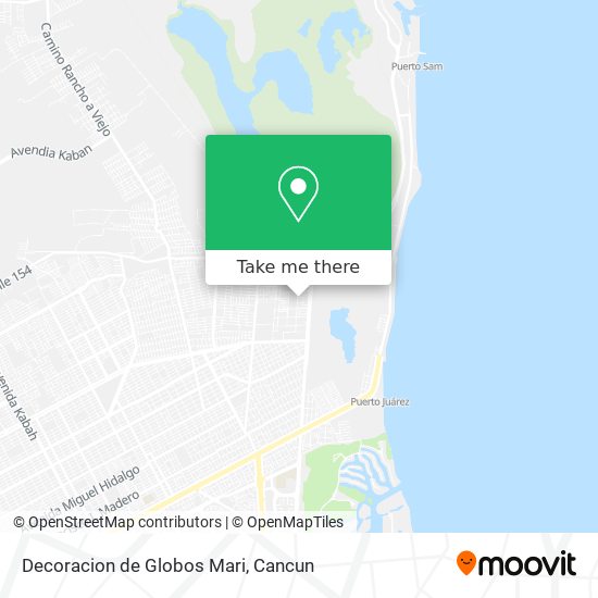 Decoracion de Globos Mari map