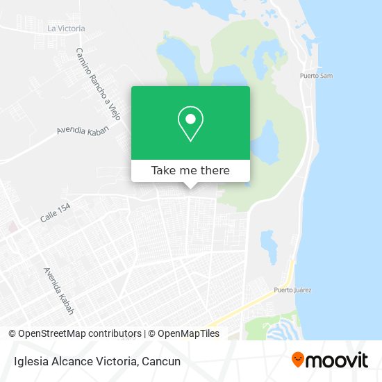 Iglesia Alcance Victoria map