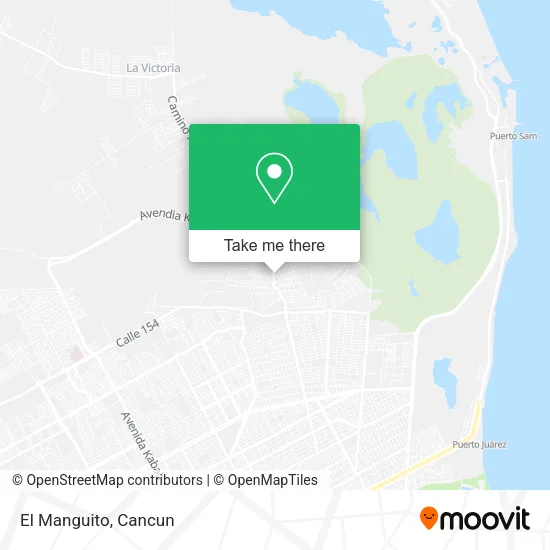 El Manguito map