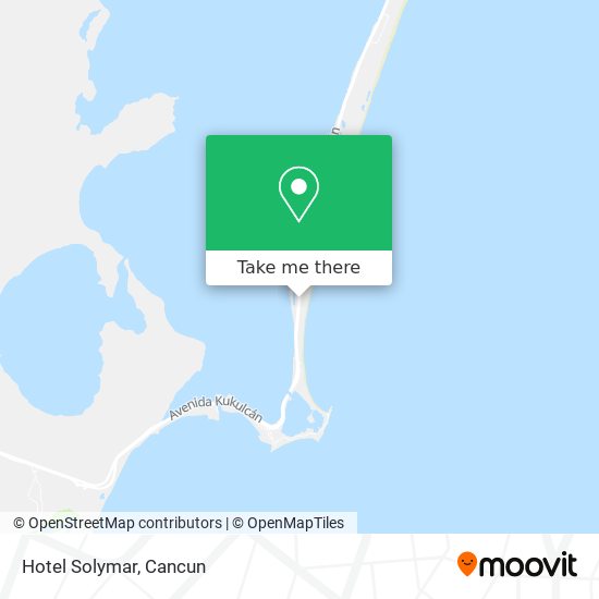 Hotel Solymar map