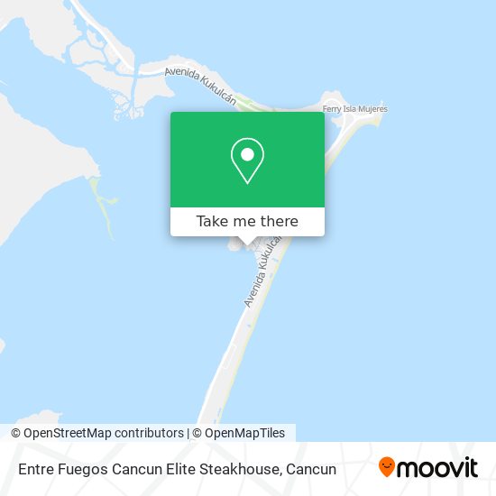 Entre Fuegos Cancun Elite Steakhouse map