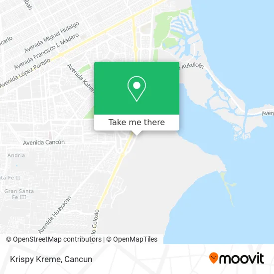 Krispy Kreme map