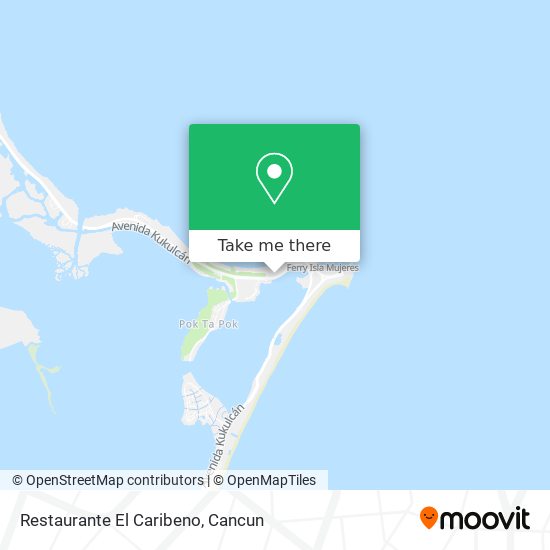 Mapa de Restaurante El Caribeno