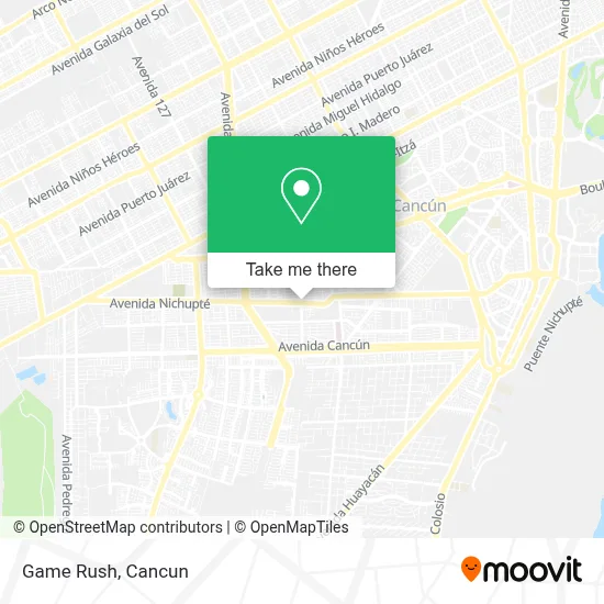 Game Rush map