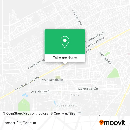 Mapa de smart Fit