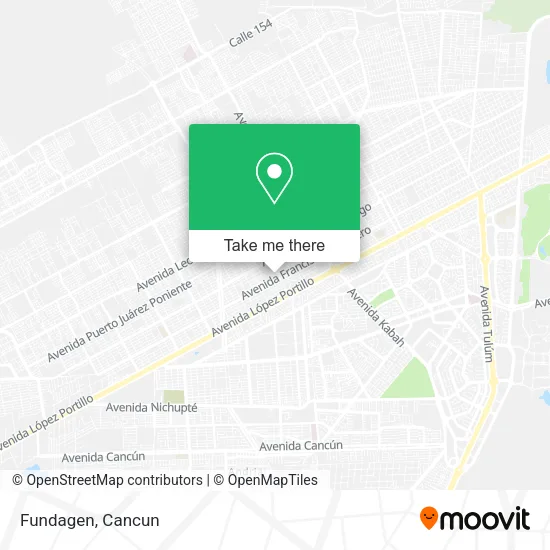 Fundagen map