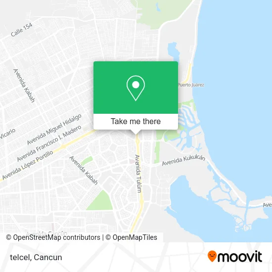 Mapa de telcel