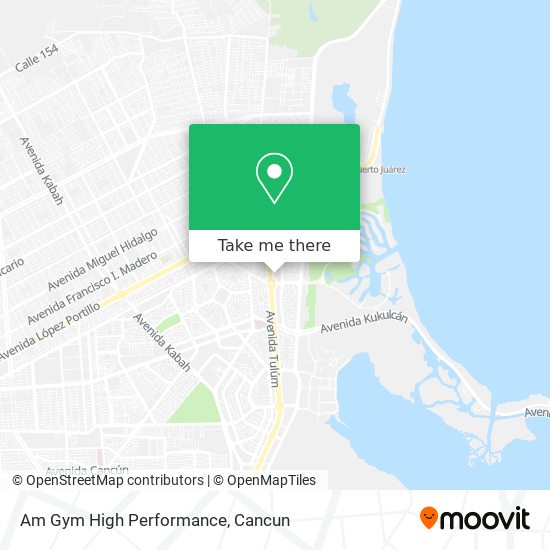 Mapa de Am Gym High Performance