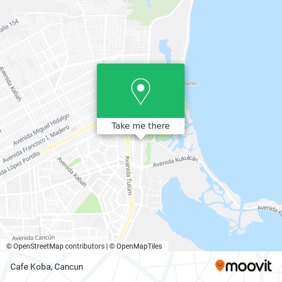 Cafe Koba map