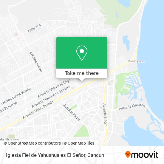 Mapa de Iglesia Fiel de Yahushua es El Señor