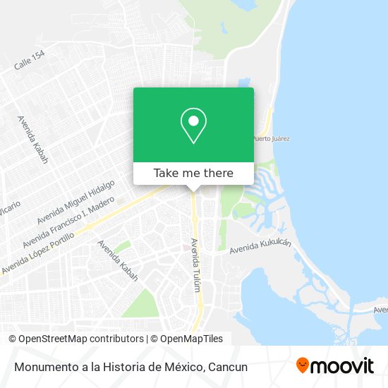 Mapa de Monumento a la Historia de México