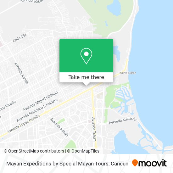 Mapa de Mayan Expeditions by Special Mayan Tours